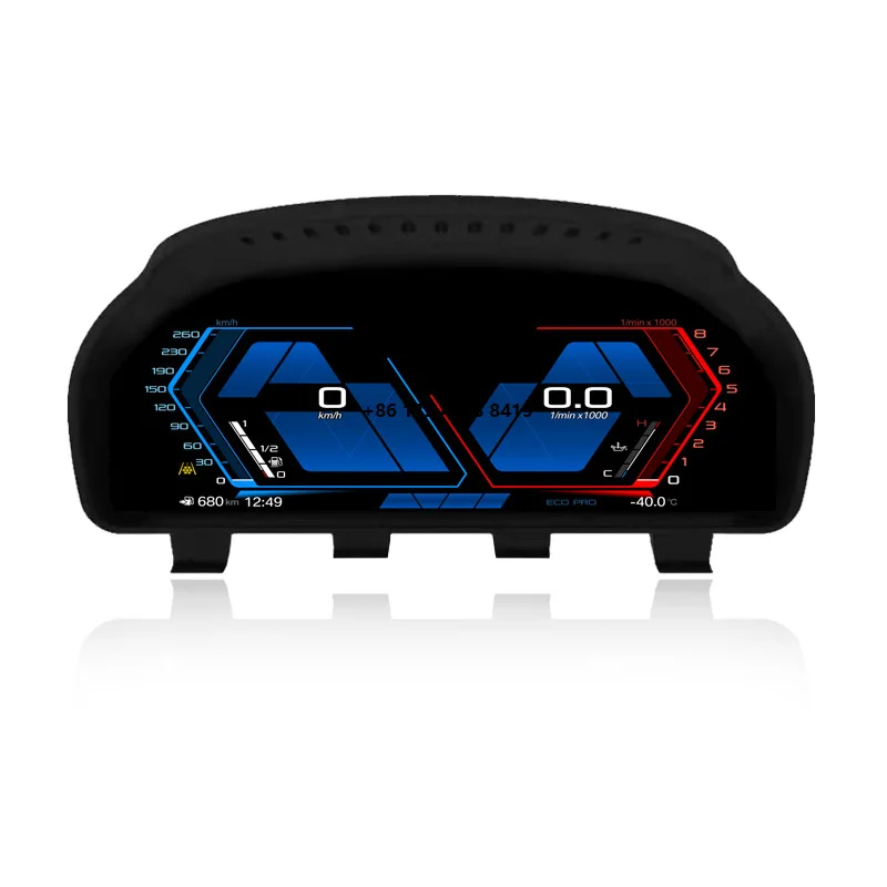

5 Series F10 F11 3 Series F30 F35 X5 E70 E71 F25 X3 F26 X4 KANOR 12.3 "Screen LCD Instrument Panel Speedometer Digital Cluster