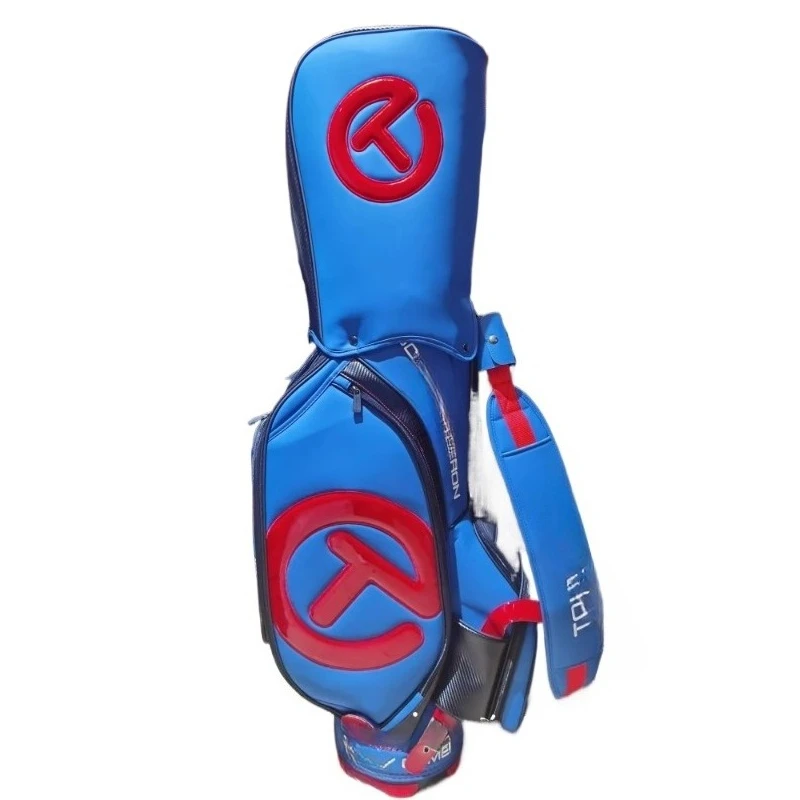 

Golf bag Standard club bag PU matte waterproof ring T barrel bag men and women