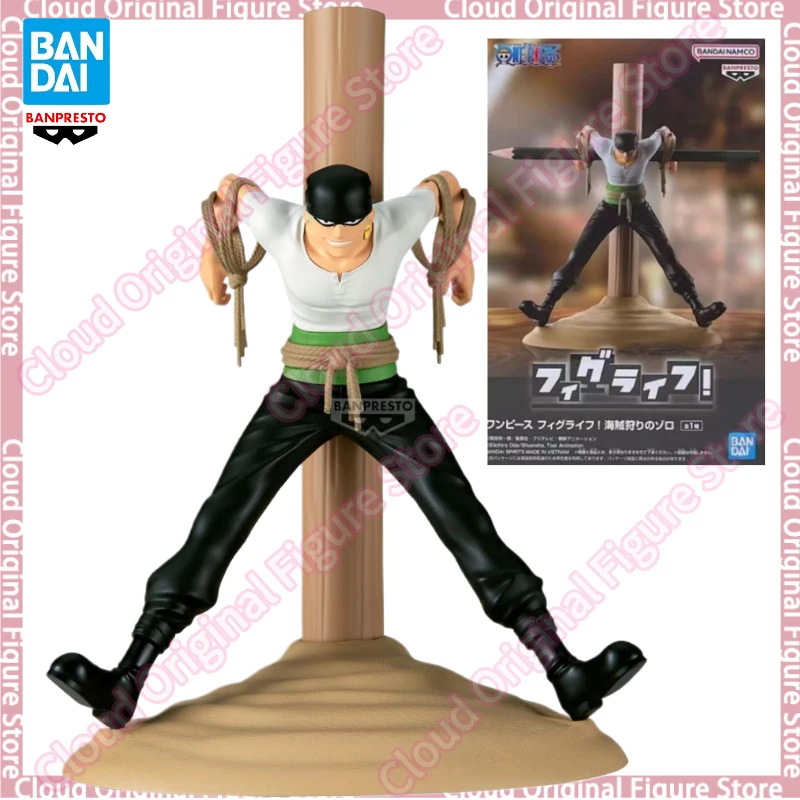 

В наличии 100% оригинал BANDAI BANPRESTO ONE PIECE Roronoa Zoro ПВХ аниме фигурки Коллекционная модель игрушки хобби