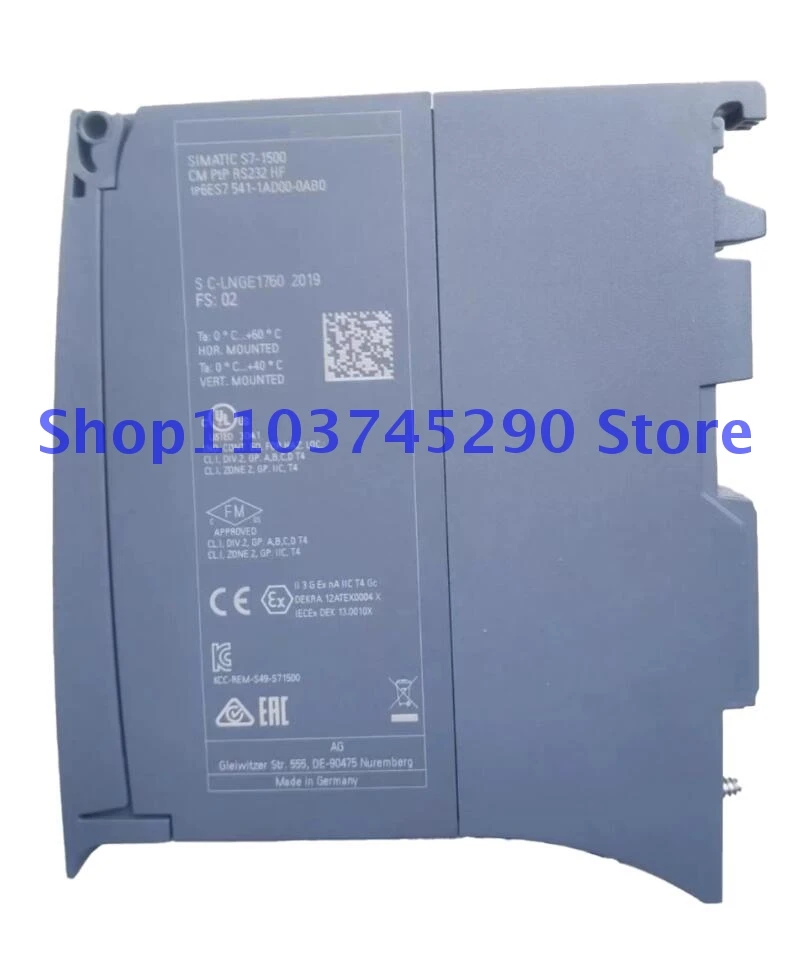 1PCS In Box 6ES75411AD000AB0 6ES7 541-1AD00-0AB0 PLC Module New 6ES7541-1AD00-0AB0 Fast Shipping Brand Original SIMATIC S7-1500