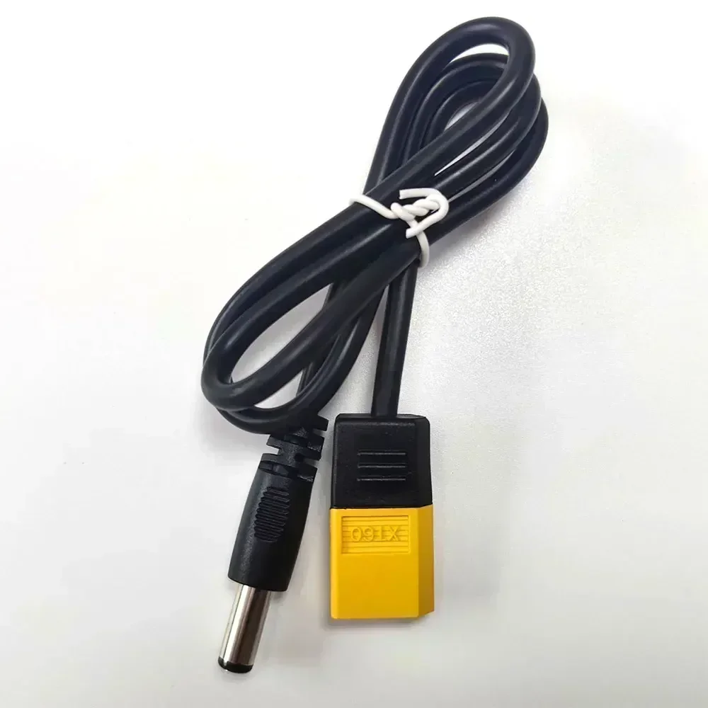 5.5x2.5mm XT60 Male Bullet Connector To Male DC5525 Power Cable Adaptor for TS101 Soldering Iron Electric Battery Charging Wire