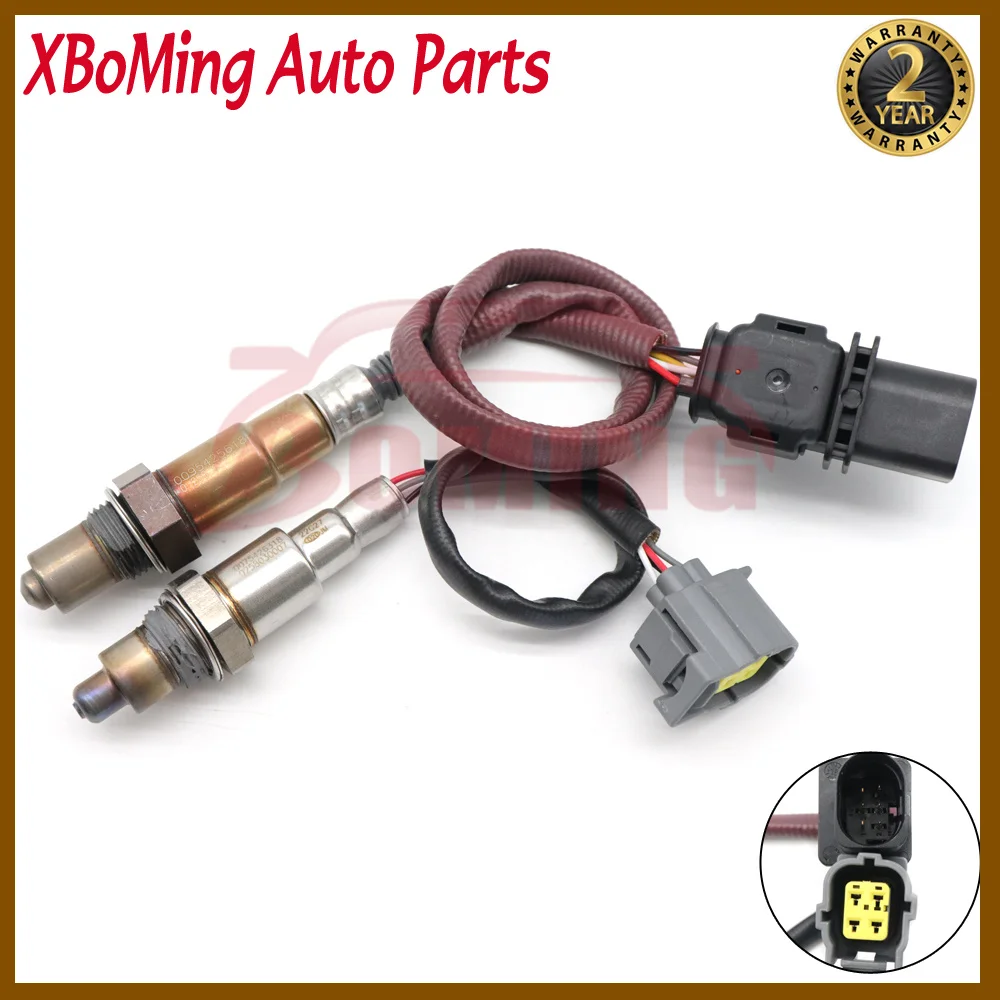 

A0095425618 A0075426318 2PCS Upstream&Downstream O2 Oxygen Lambda Sensor For Mercedes CLA45 AMG 2014-2019 0258017341 0258017342