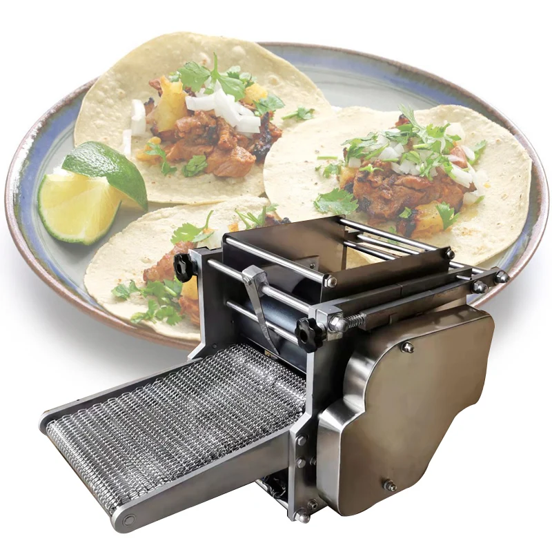 High quality pancake Flatbread Roti Maker machine Automatic Mexican corn tortillas machines Crepe chapati making machine