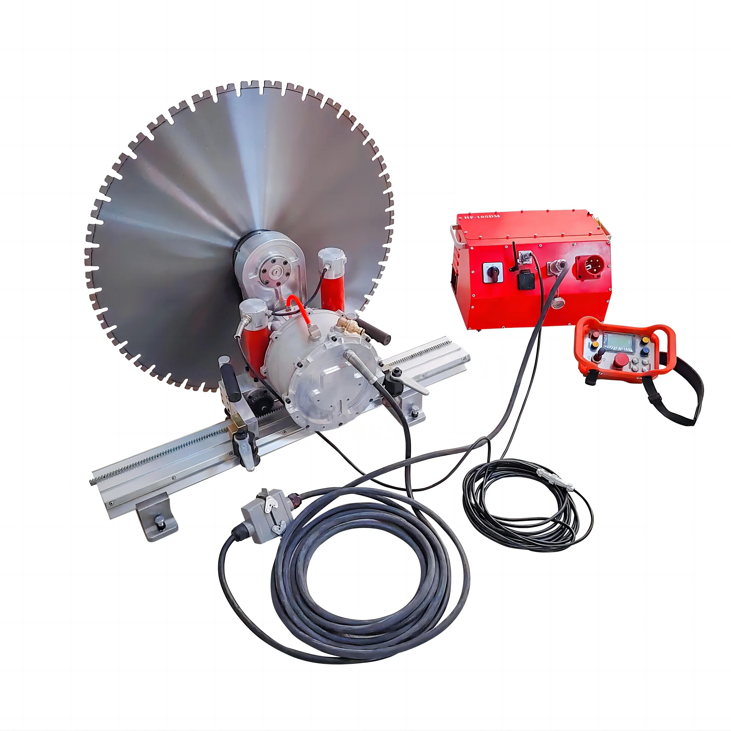 220-380V High Frequency Concrete Wall Saw Track Saw with Engine & Motor 22kw High Efficiency Cutter
