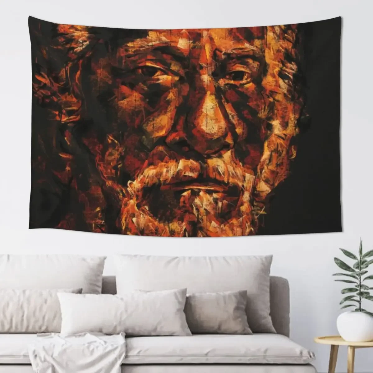 

Swami Sri Yukteswar Giri Tapestry Decorations For Room On The Wall Room Decor Cute Aesthetics For Room Tapestry