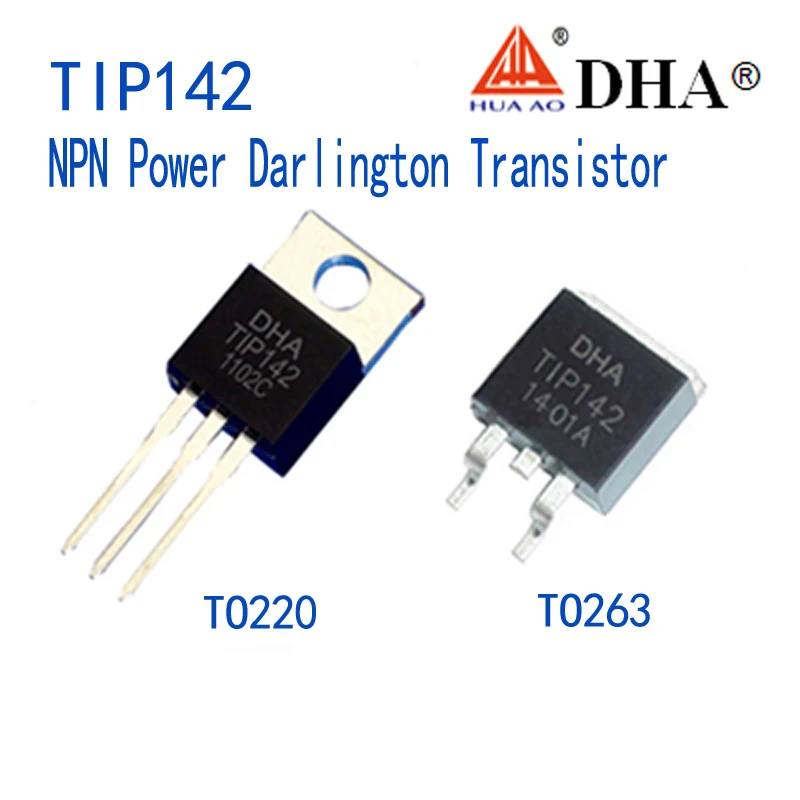 TIP142 NPN Power Darlington Transistor TO-220 TO-263