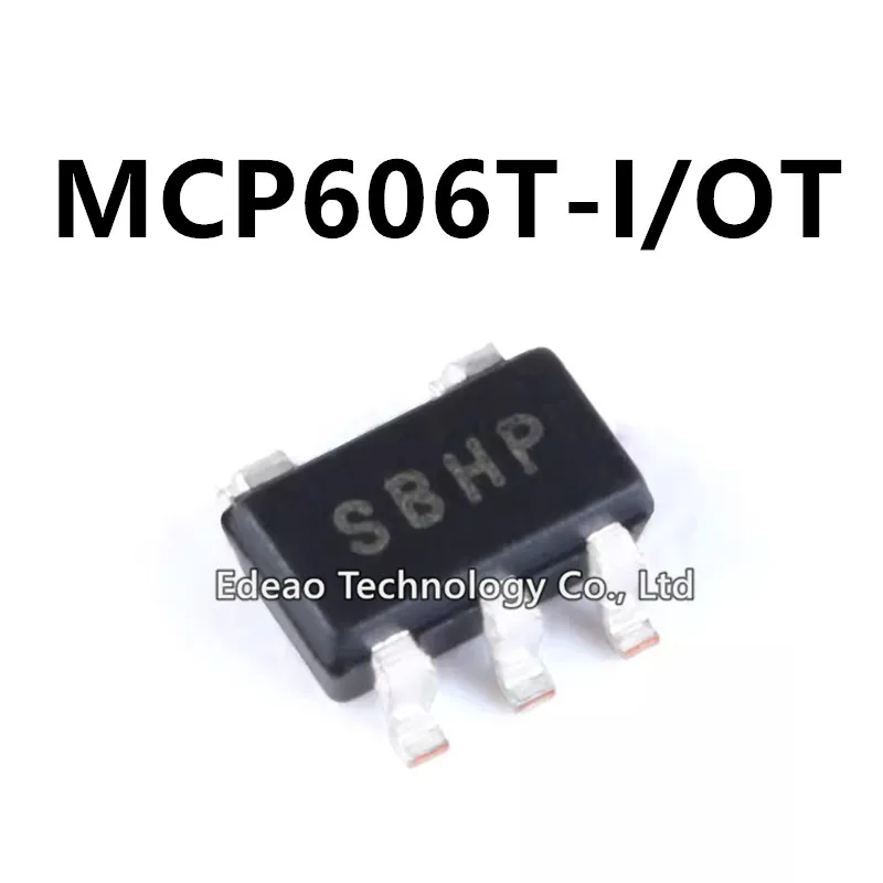 10-100PCS/lot NEW MCP606T-I/OT SOT23-5 MCP606T MCP606 SMD Marking:SB** SBHP SBK6 SBKV SBA7 SBQ3