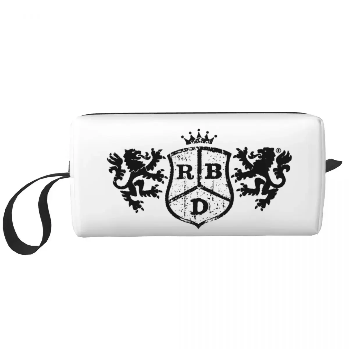 Rbd Rebelde Logo Makeup Bag Pouch Cosmetic Bag for Men Women Toiletry Bags Dopp Kit