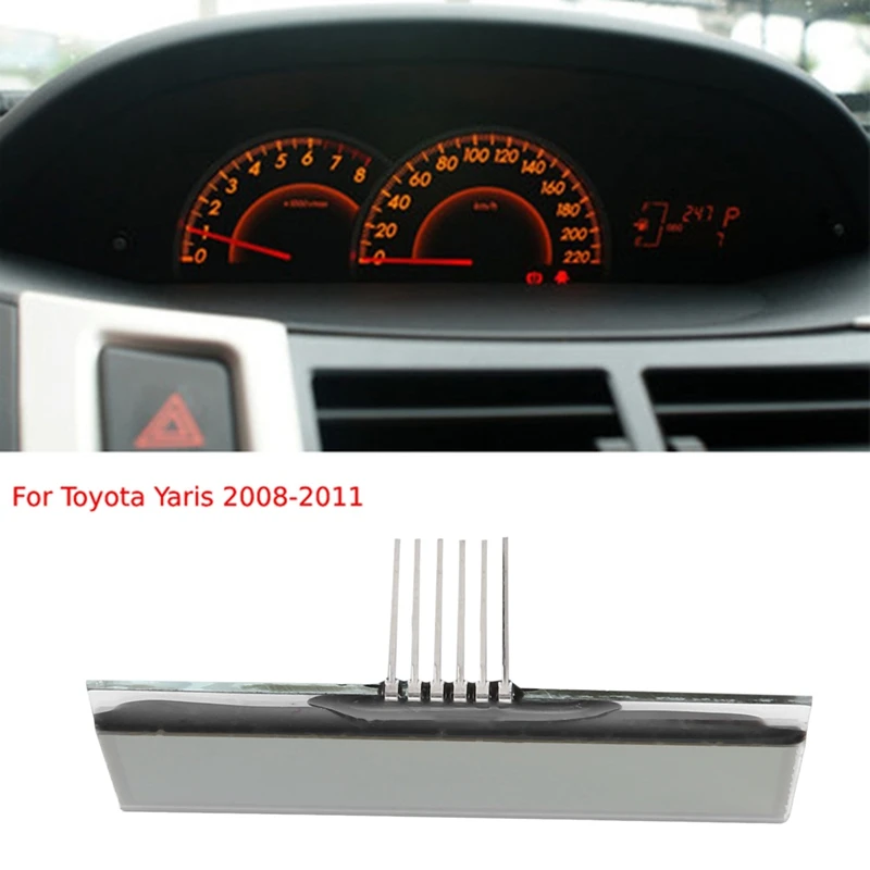 Car LCD Screen Display Instrument Cluster Dashboard Accessories For Toyota For Yaris (2008-2011) For Vios(2008-2012)