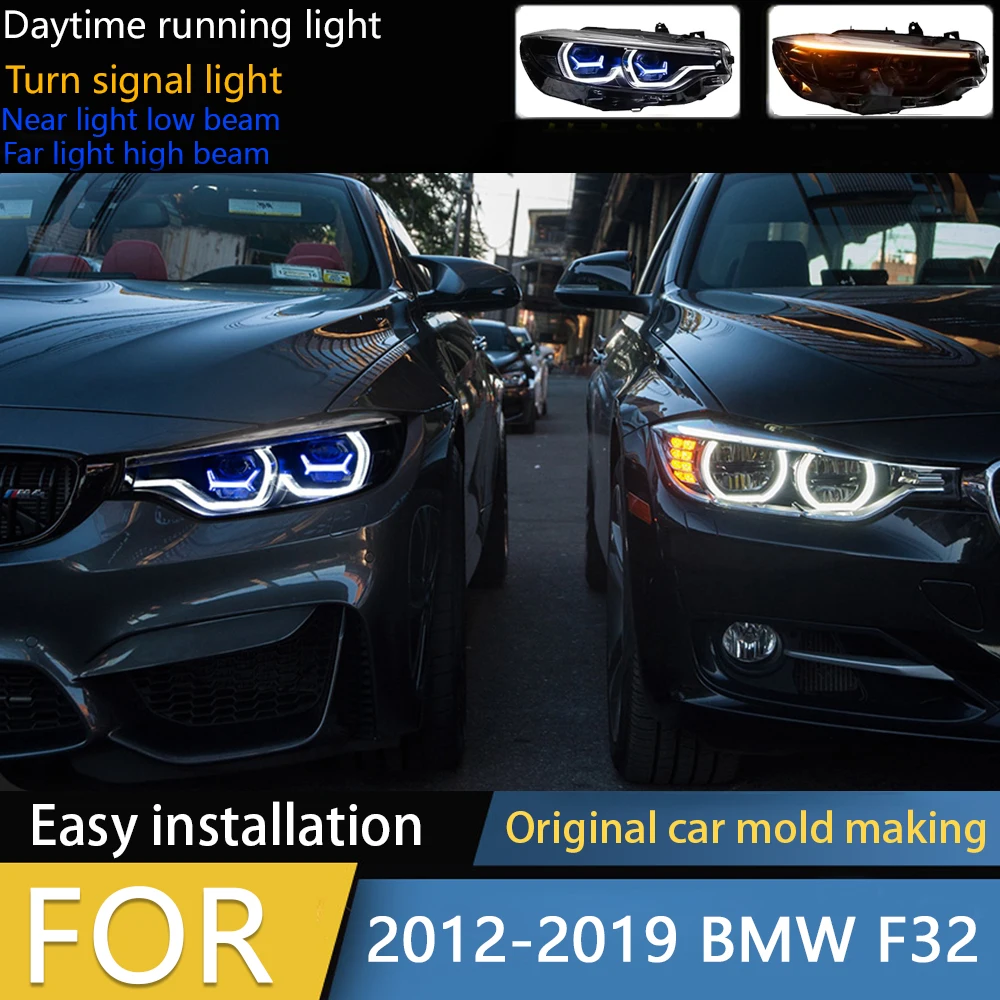 

Car Lights for BMW F32 LED Headlight 2012-2019 Laser Style DRL 425i 428i 430i 435i Signal Head Lamp Automotive Accessories