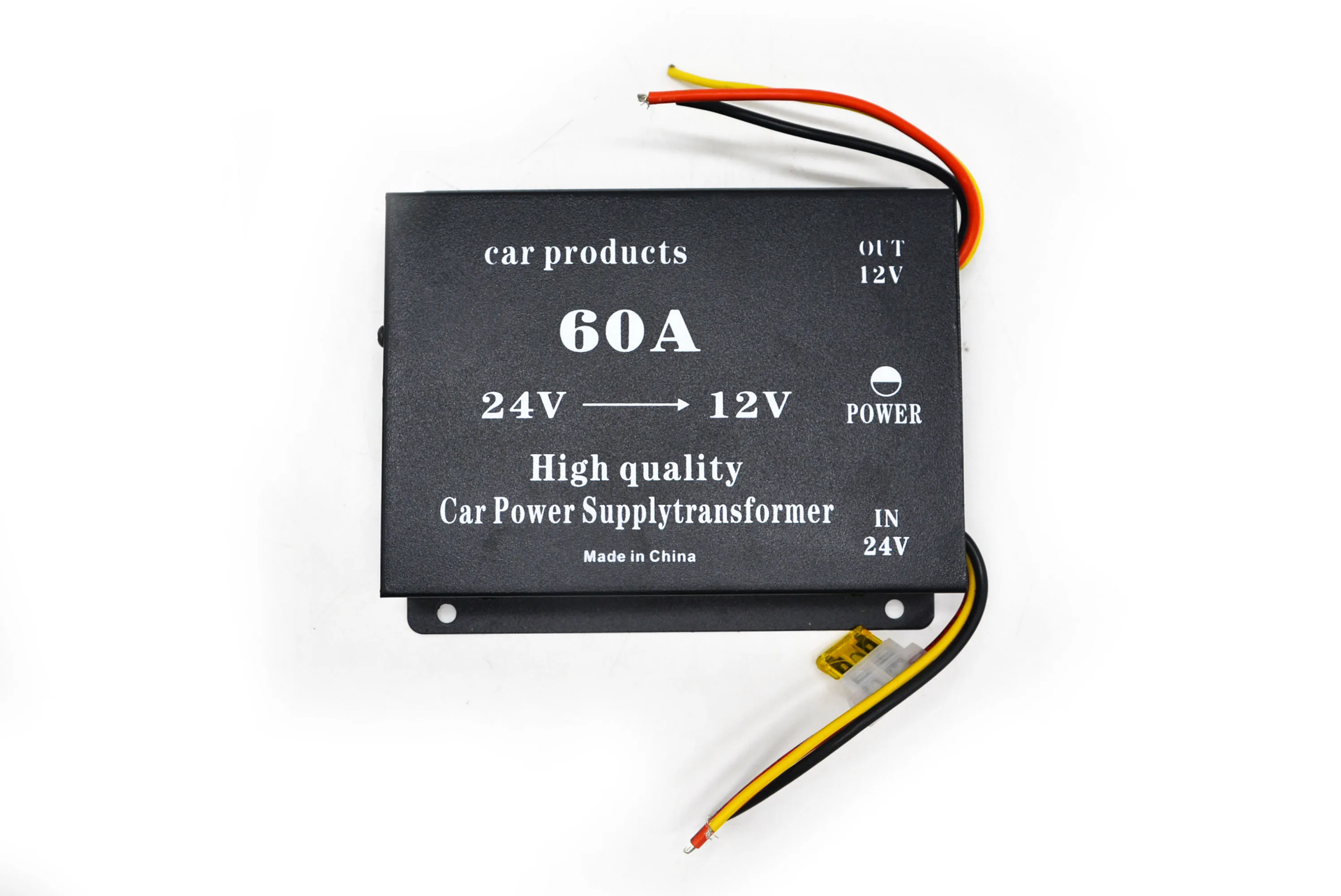 

60A Power Transformer DC 24v to DC 12v Converter for Automotive