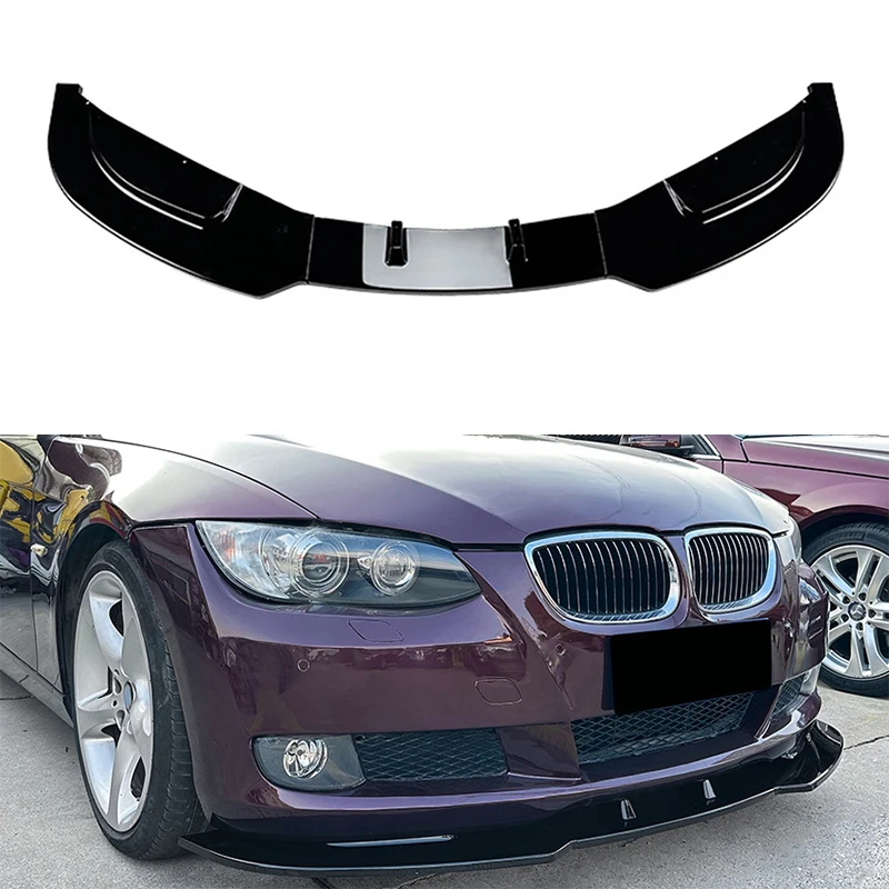 

Комплект для BMW 3 серии E92 E93 2006-2013, передний бампер, спойлер, Нижняя губа, диффузор, разделитель, тюнинг-защита
