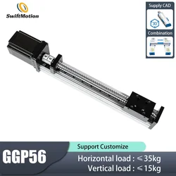 Ball Screw Linear Motion Actuator Slide Table Module Precision Cross Electric CNC Rail Slide Nema23 Motor Gantry Combination