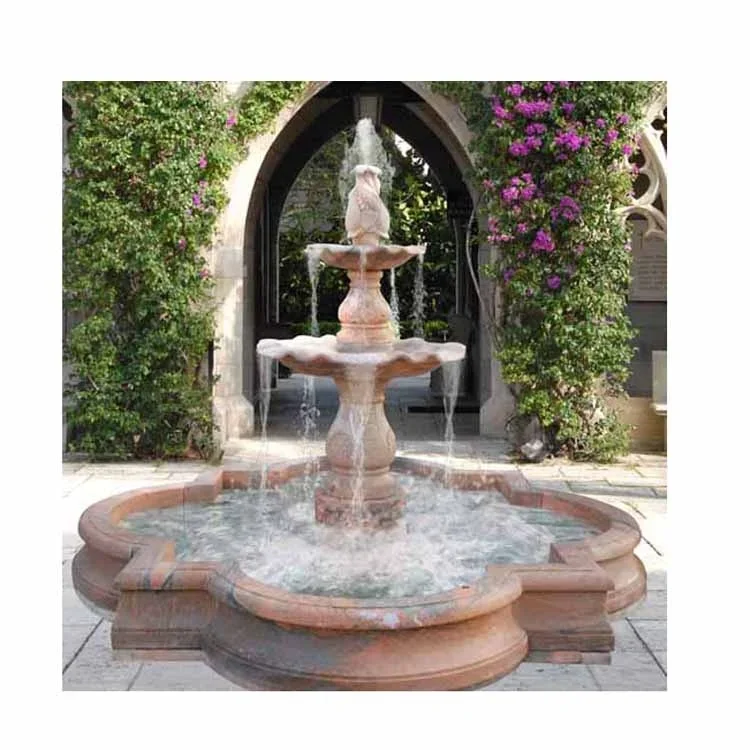 Hot selling Three Tiers  Outdoor Water fountain Design