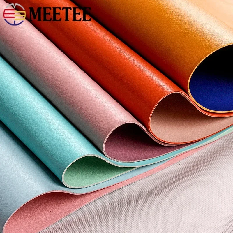 40 x 137 cm, 1,8 mm dick, doppelseitig, verschiedene Farben, Lederstoff, PVC, künstliche Kunstleder für Geldbörse, Gürtel, DIY-Zubehör