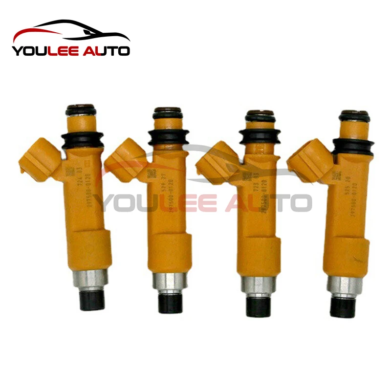 4Pcs 15710-86G00 297500-0120 Fuel Injectors Nozzle For Suzuki Swift 1.3 1.5 2005-2016 MZ EZ M13A M15A Ignis Jimny Liana Wagon S