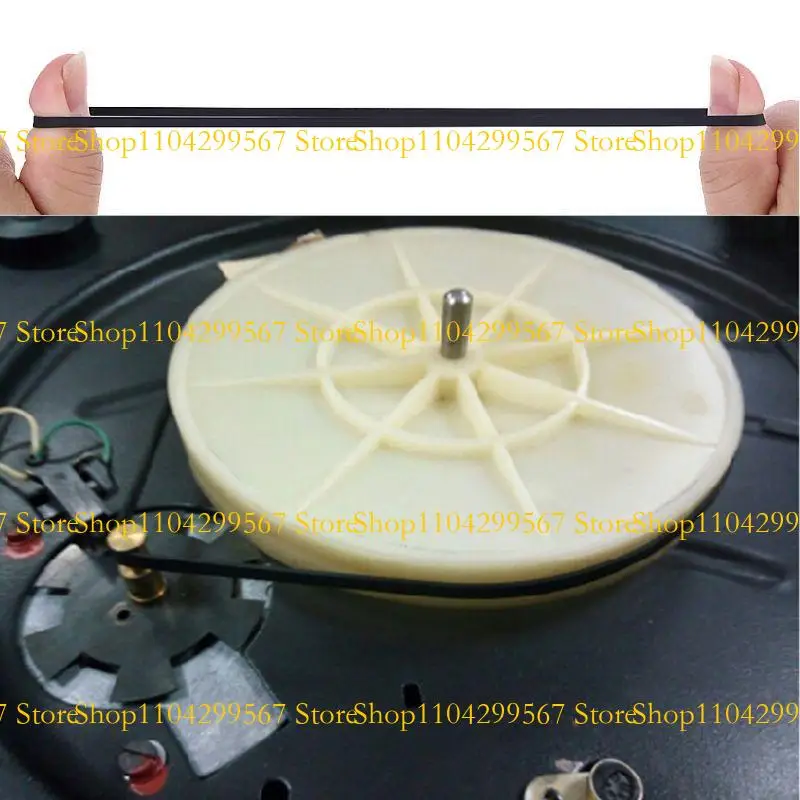 

CS1W 5mm Width Universal Cassette Tape Machine Belts Assorted Common Drive Flat Rubber Belt for CD DVD Recorders