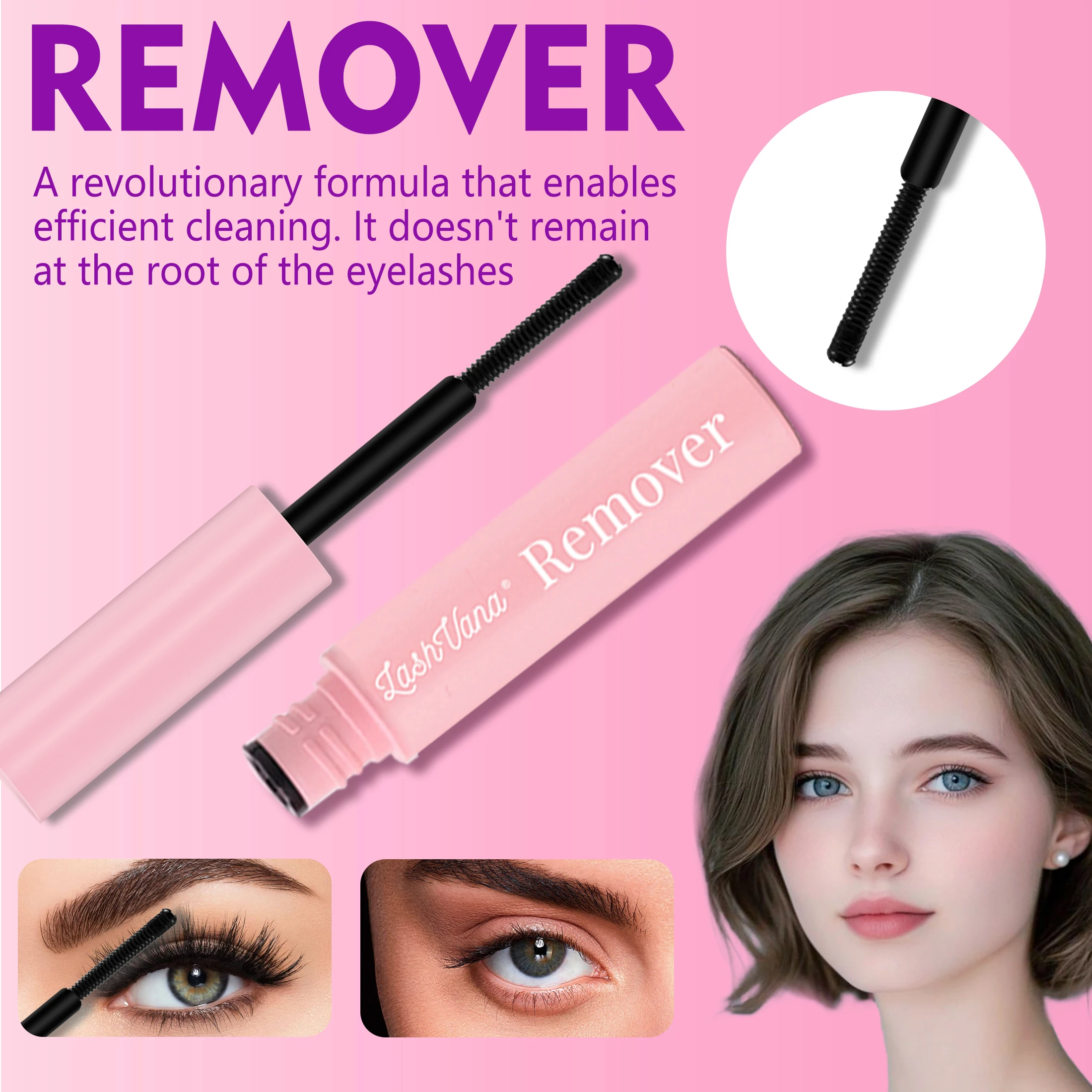 8-in-1-Set für künstliche Wimpern, bestehend aus 30D- und 40D-Wimpern, 8–14 mm Länge/Paar Bindekleber/Wimpernversiegelung/Pinzette/Bürste