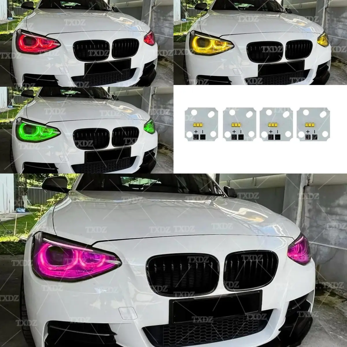 DRL Boards For BMW 1 Series  F20 Pre-LCI Xenon Headlight Red Amber Daytime Running Lights DRL Module 2012-2015