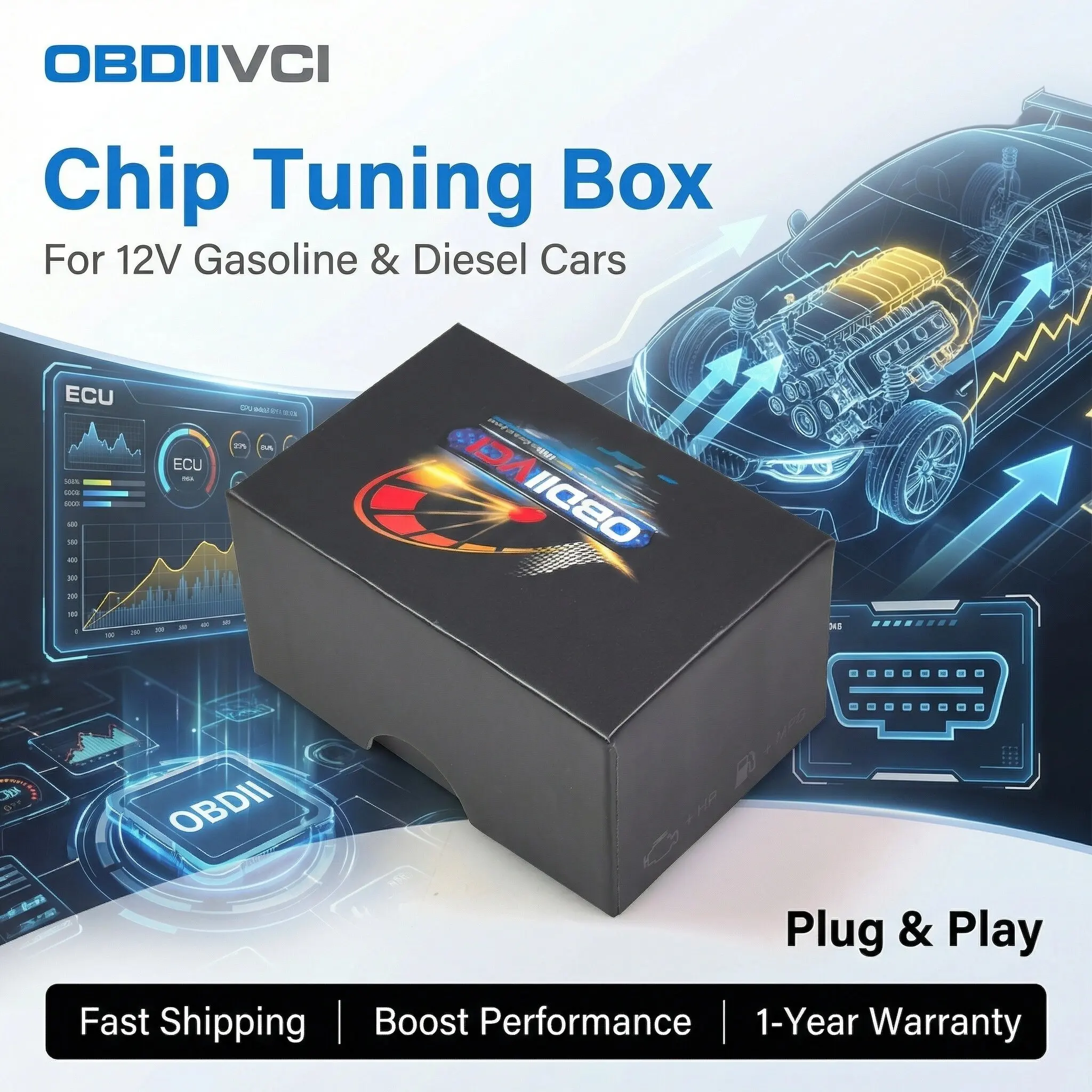 

Обновление OBDIICAT HK-V2 HK01 PRO/Ultimate Super OBD2 чип-тюнинг, повышение мощности, снижение расхода топлива, оригинальный чип PIC16F59