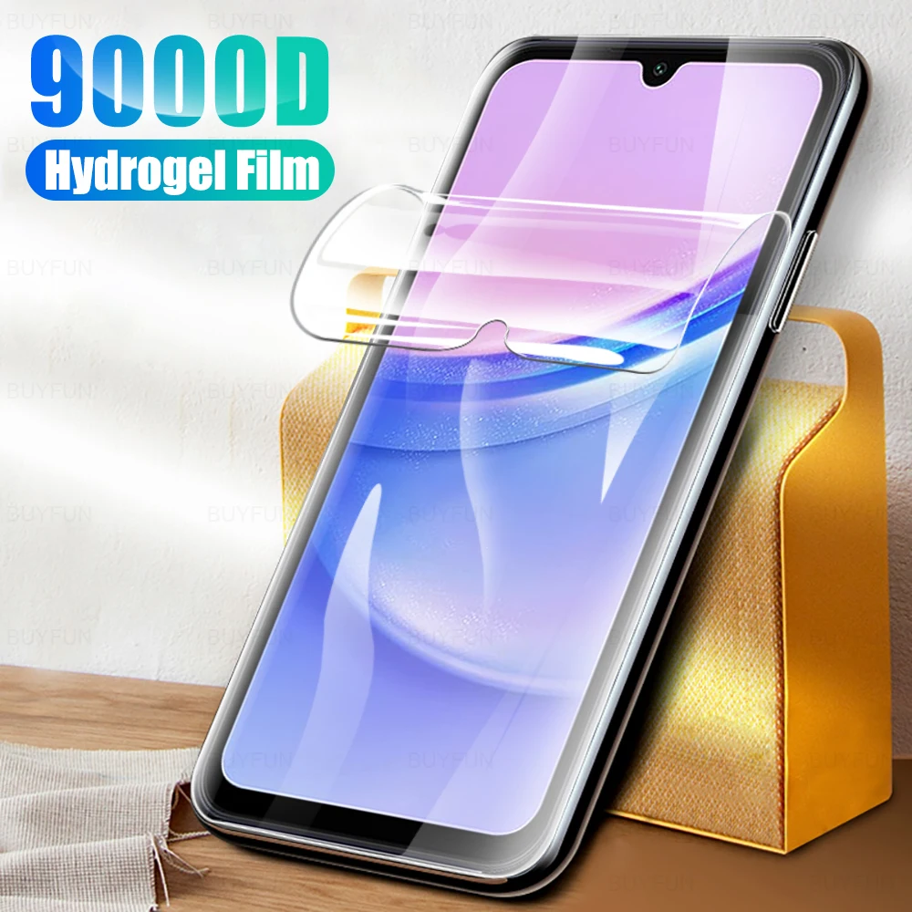 Película frontal suave de hidrogel para Samsung Galaxy A15 5G 4G, película protectora de cobertura completa para Samsung Galaxy a15 A 15 15a 4G