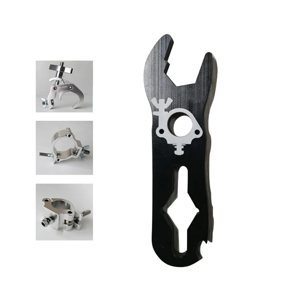 Multi Purpose Mini Aluminum Alloy Wrench Truss Mounting Wrench Lights Clamp Wrench Spanner For Stage Lights