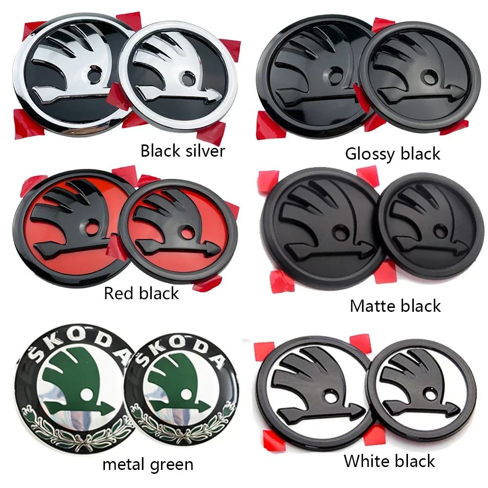 2Pcs 80Mm 90Mm Embl… - image