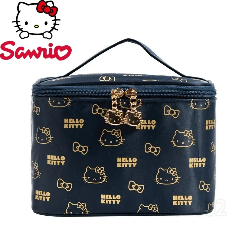 

Sanrio Hello Kitty New Portable Cosmetic Bag Luxury Brand Original Female Cosmetic Bag Cartoon Cute Travel Storage Toiletry Bag