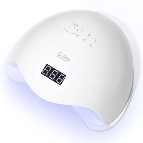 UV LED Nail Lamp 48W for Professional Saloon Fast Nail Gel Dryer With 4 Timers Automatic Sensor LCD Display