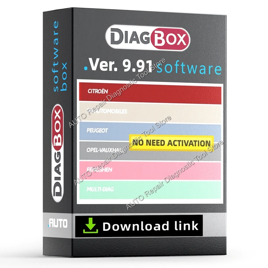 

2025 Hot Diagnostic Tool Diagbox V9.91 Full Update For Lexia3 PP2000 Lexia-3 For Citroen/Peogeot read fault codes system testing