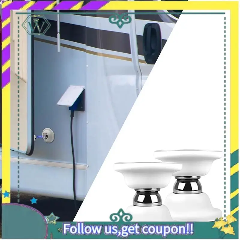 

Модернизированный дверной держатель для автофургона, комплект из 2 шт., магнитная дверная защелка для багажа для автофургона, прицепа, кемпера, дома на колесах, грузового прицепа