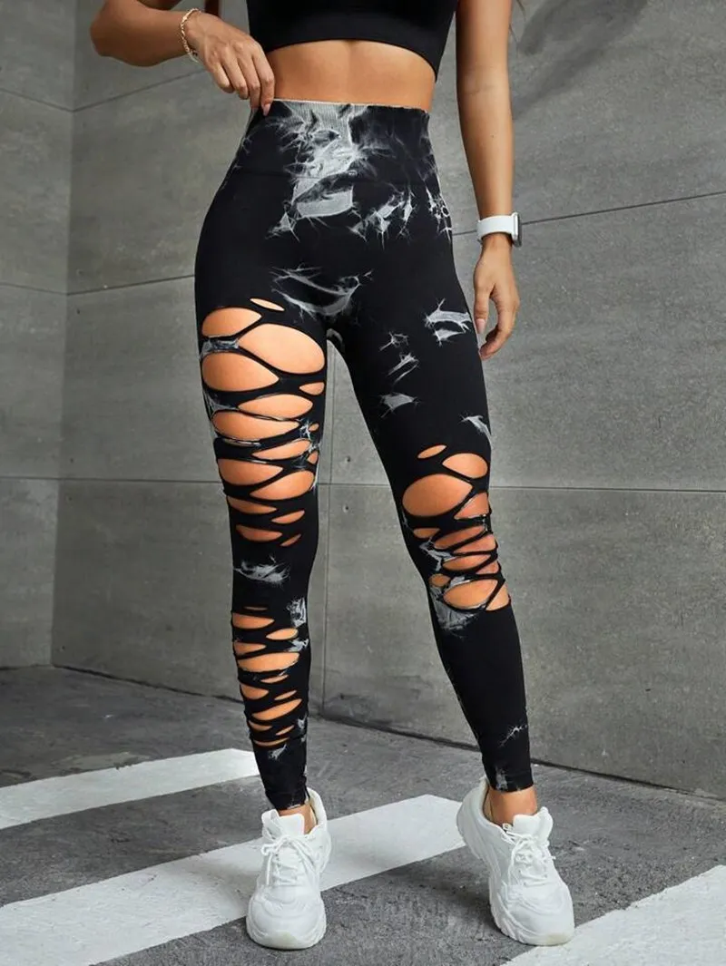 Mallas sexys sin costuras para mujer, Leggings elásticos de cintura alta para realzar la cadera, deportes, Fitness, correr, Yoga, novedad