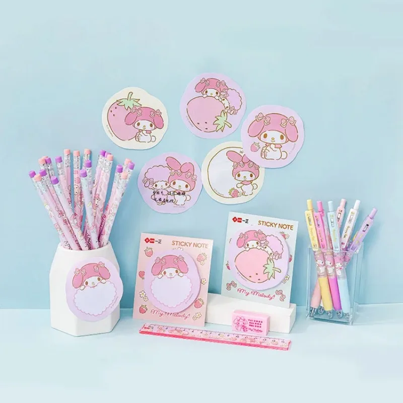 MINISO Sanrio Anime Animation Series My Melody, papelería creativa para estudiantes, caja ciega, bolsa de regalo, suministros de aprendizaje, regalos para amigos