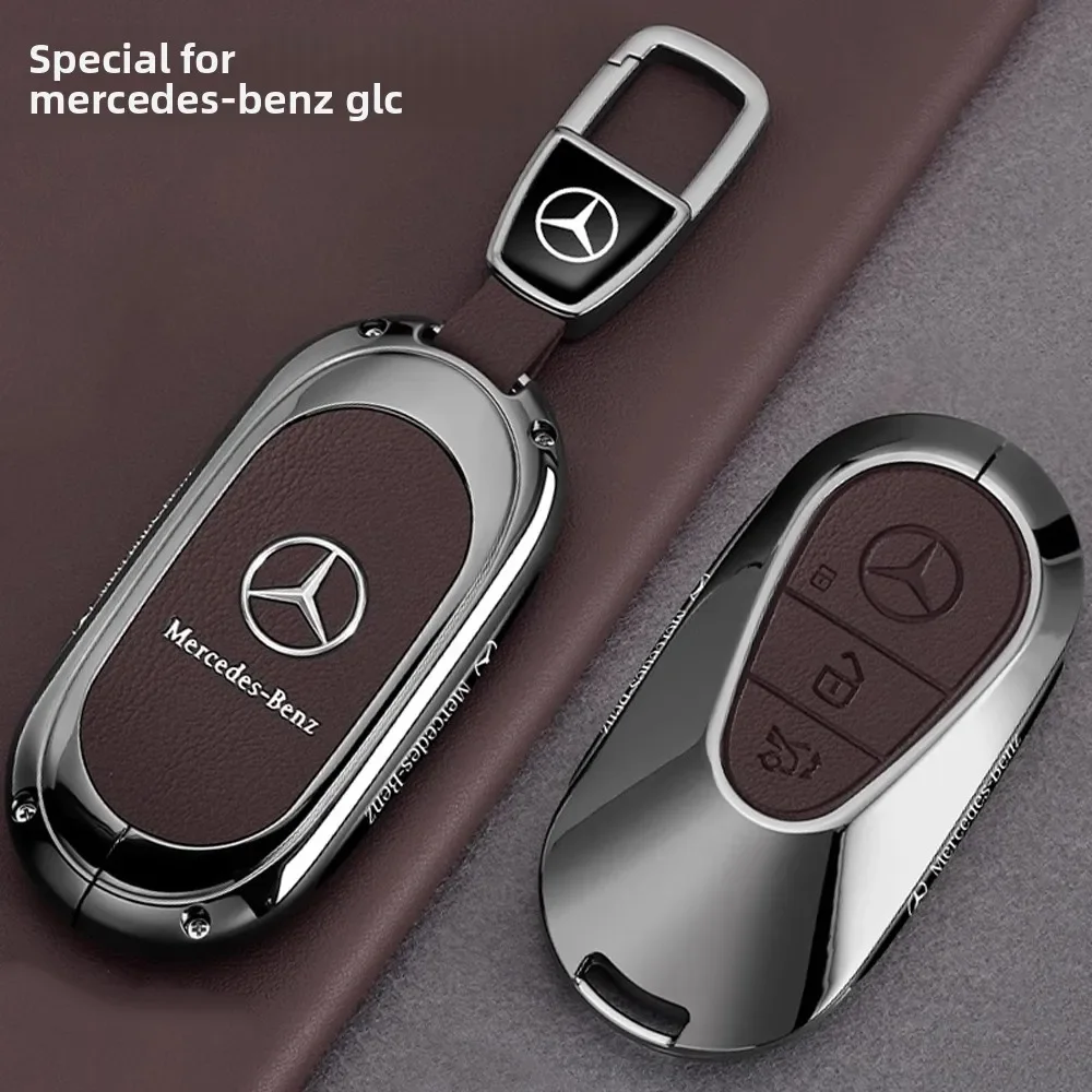 Car Key Case Cover For Mercedes Benz GLC CLA GLA AMG GLS GLA GLK CLS W204 W212 W176 Car key protection Shell