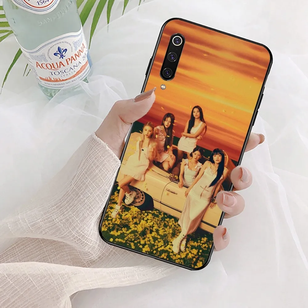 K-Pop G حافظة هاتف لـ Xiaomi ، Mi 5X ، 8 ، 9 ، 10 ، 11 ، 12 Lite Pro ، 10T ، PocoX3 Pro ، PocoM3 ، Note 10 Pro Lite