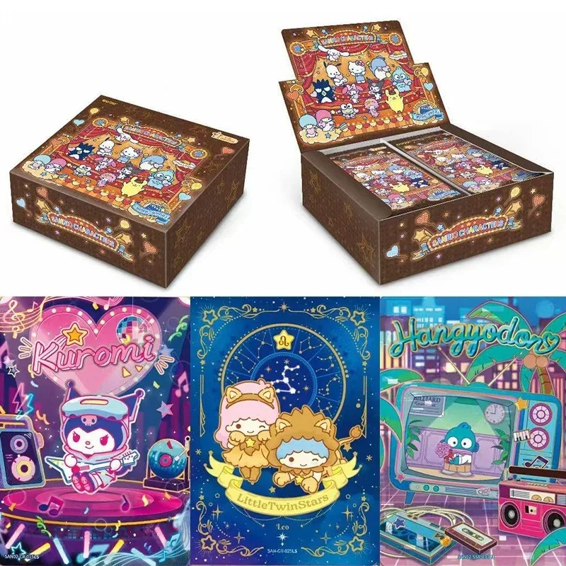 

Genuine KAYOU Sanrio Characters Vol.3 Cute Dream Collection Cards Fun Shadow Pack Star Whisper Anime Peripheral Gift Toys Cards