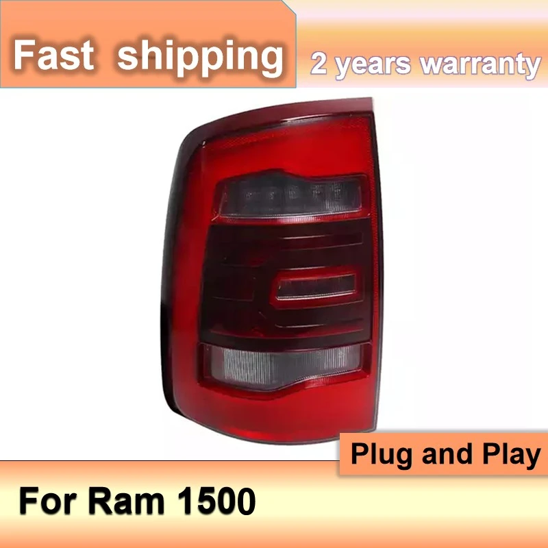 

Car Accessories for Dodge Ram Tail Lights 2009-2018 Ram 1500 Taillight Rear DRL Fog Brake Turn Signal Reversing