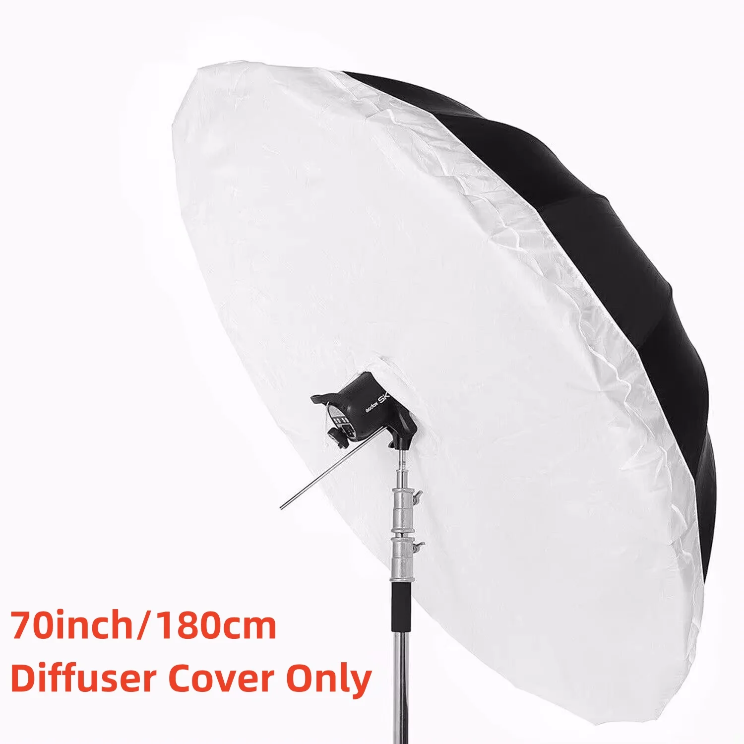 180cm 70inch Softbox Light Diffuser White Fabric Cover for Studio Photography Umbrella Para Umbrella Diffusion