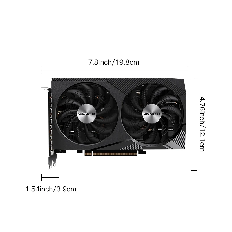 Gigabyte RTX3060 OC 12GB GDDR6 Nvidia 192Bit Gaming Design Independent Graphics Card Desktop Video Card