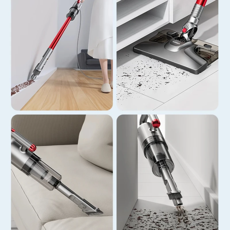 콘카 진공청소기 강력 흡입 유선 핸디형 신제품 애완동물 털 제거 공식 플래그십 스토어 진공청소기&걸레 청소기 세트