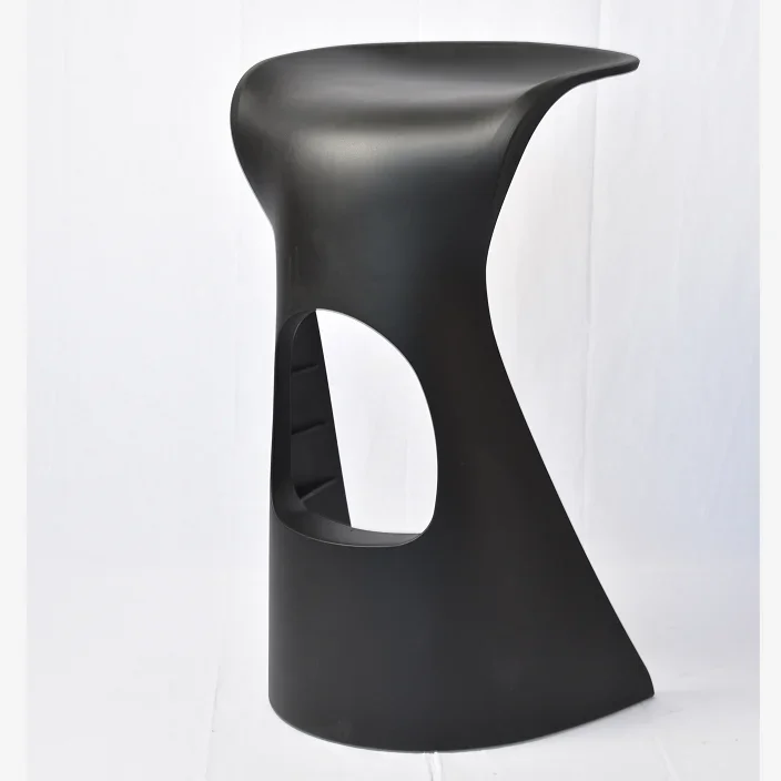 High quality fashion new coming commerical Furniture Cafe bar stool simple leisure PP bar chair