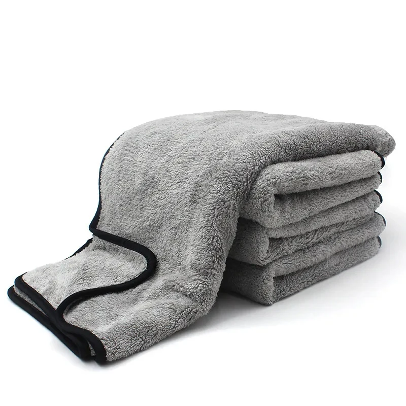 Premium Microfiber Car Wash Towel - Super Absorbent Auto Cleaning Cloth One-Time Drying Accessory for Car Lovers