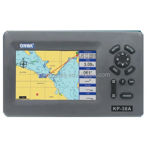 Marine Built In AIS Transponder 5 Inch GPS Chart Plotter