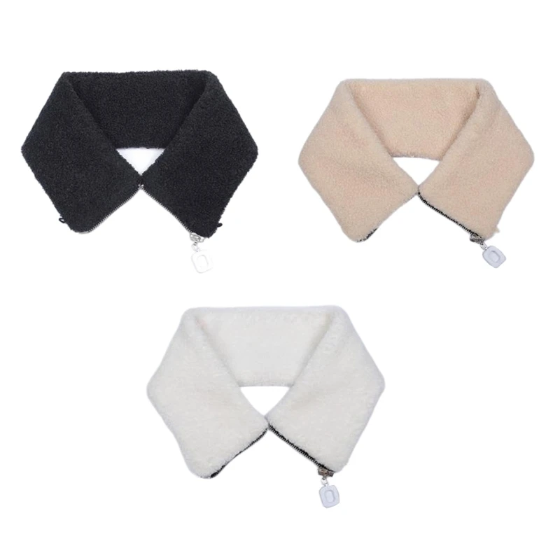 Thickened Turtleneck Collar Breathable Face Cover Scarf Multifunctional Collar