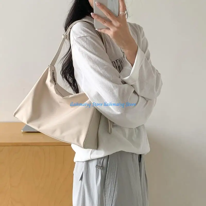 573B Fashionable Unisex Bag Wear Resistant Nylon Component Smooth Zipper Closure Secure Spacious Interior City