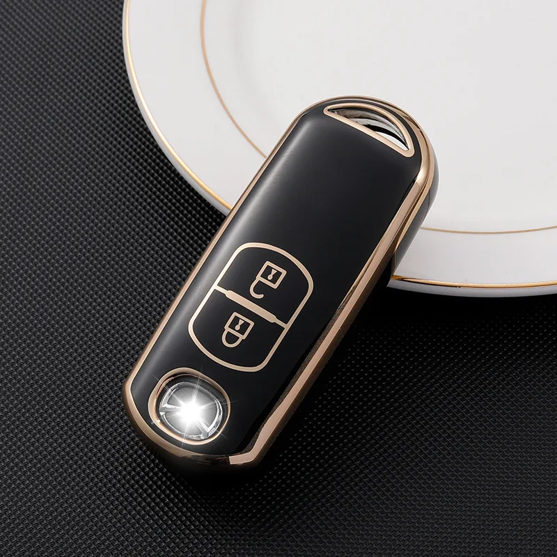 

TPU Car Remote Key Case Cover Shell Fob For Mazda 2 3 6 Atenza Axela Demio CX-5 CX5 CX-3 CX3 CX7 CX-7 CX-9 CX9 MX5 Accessories