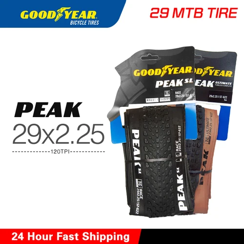 Goodyear Peak SL Race/ Peak Ultimate 29 MTB neumático 29x2,25 plegable 120TPI Anti pinchazos sin cámara XC todoterreno neumáticos de bicicleta