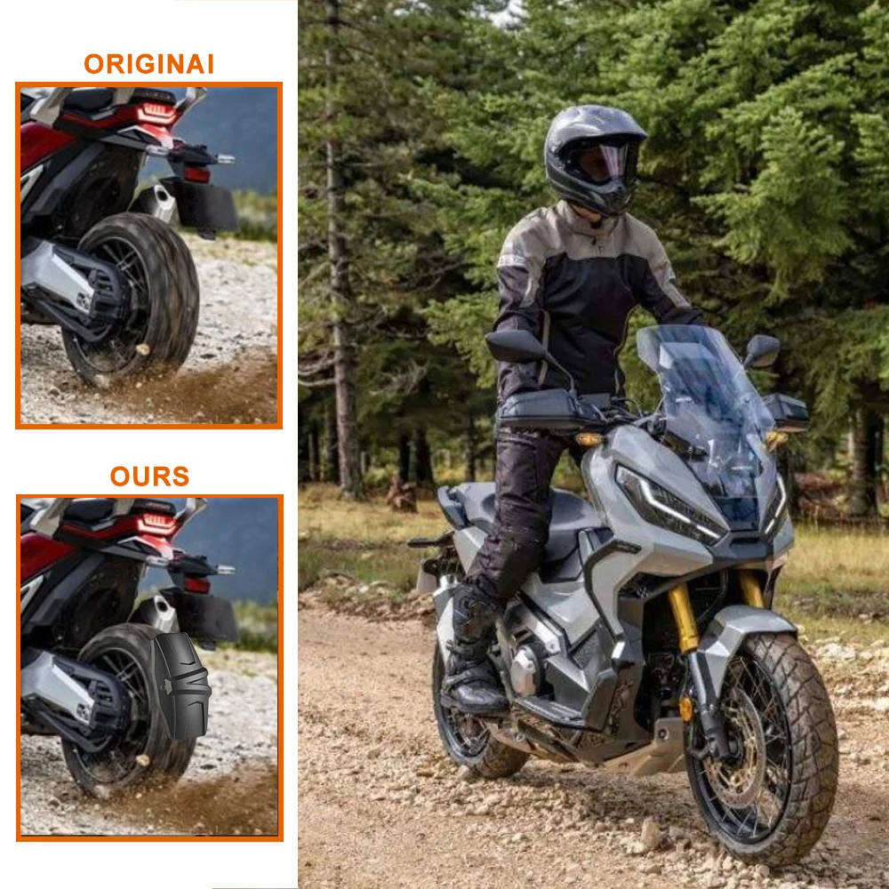 Für Honda XADV 750 X-ADV 750 XADV750 X-ADV750 2017-2025 2026 2027 Heckfender-Abdeckung, hinterer Spritzschutz, Schutzblech – Detail 4