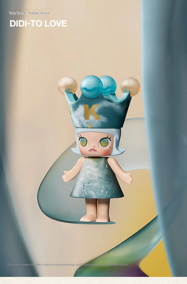 Original PopMart MEGA Royal Molly 100% Jubiläums-Blindbox Sammlerstück Kunstspielzeug Schreibtischdekoration Geschenk für Erwachsene Sammler – Detail 13