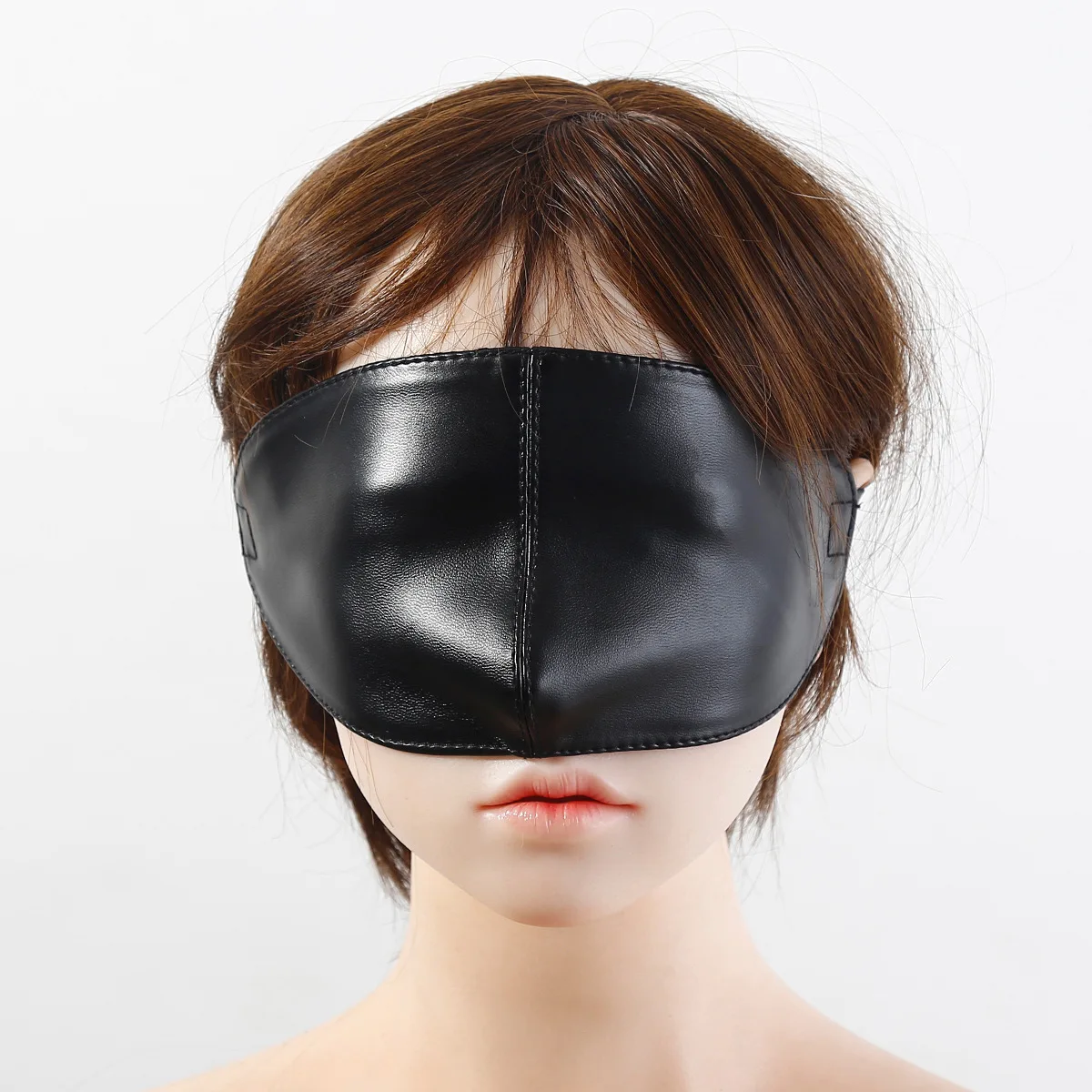 제조업체에서 직접 공급하는 가죽 수면 안대, 깊은 수면을 도와주는 필수 제품, 가족 게임에 적합 썸네일 2